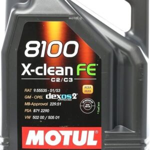 Motul 8100 X-clean FE 5W30 5Lt